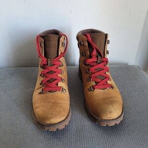 Light Brown Timberland hiking boots